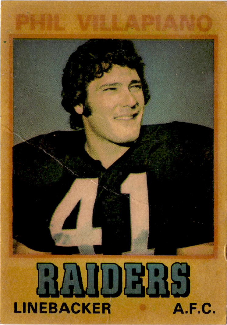 1974 Town Talk Bread #25 Phil Villapiano