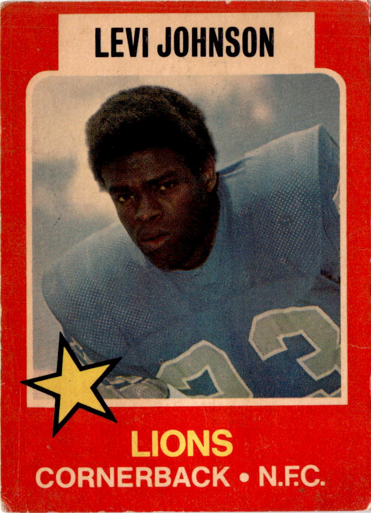 1975 Town Talk Bread #22 Levi Johnson