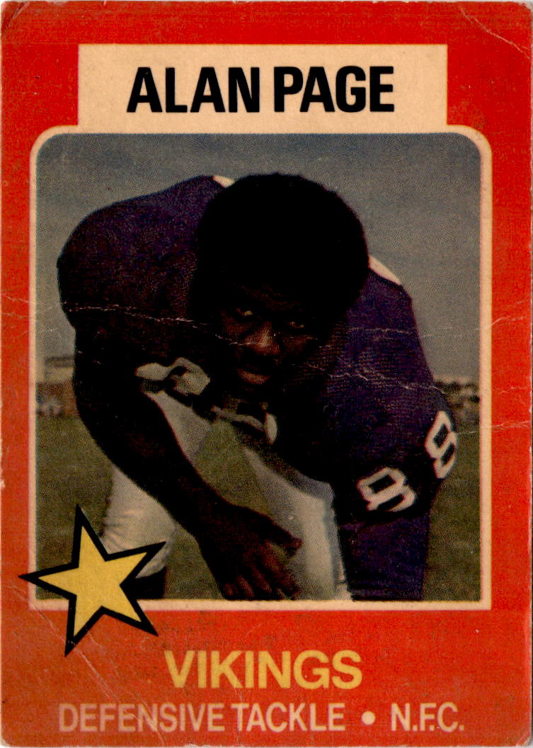 1975 Town Talk Bread #1 Alan Page