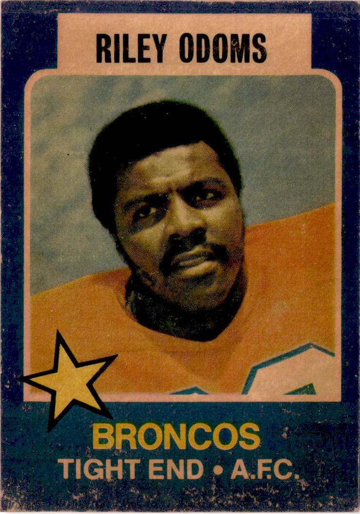 1975 Wonder Bread #14 Riley Odoms