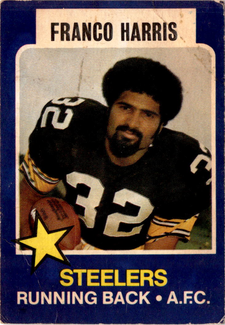 1975 Town Talk Bread #17 Franco Harris