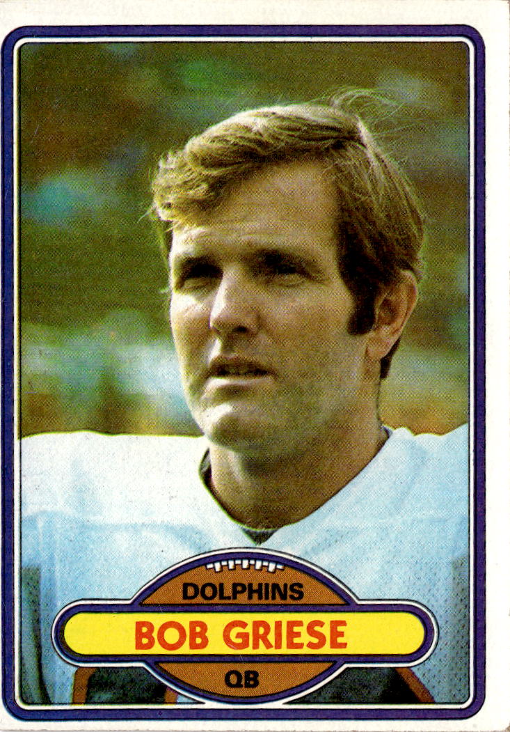 1980 Topps #35 Bob Griese