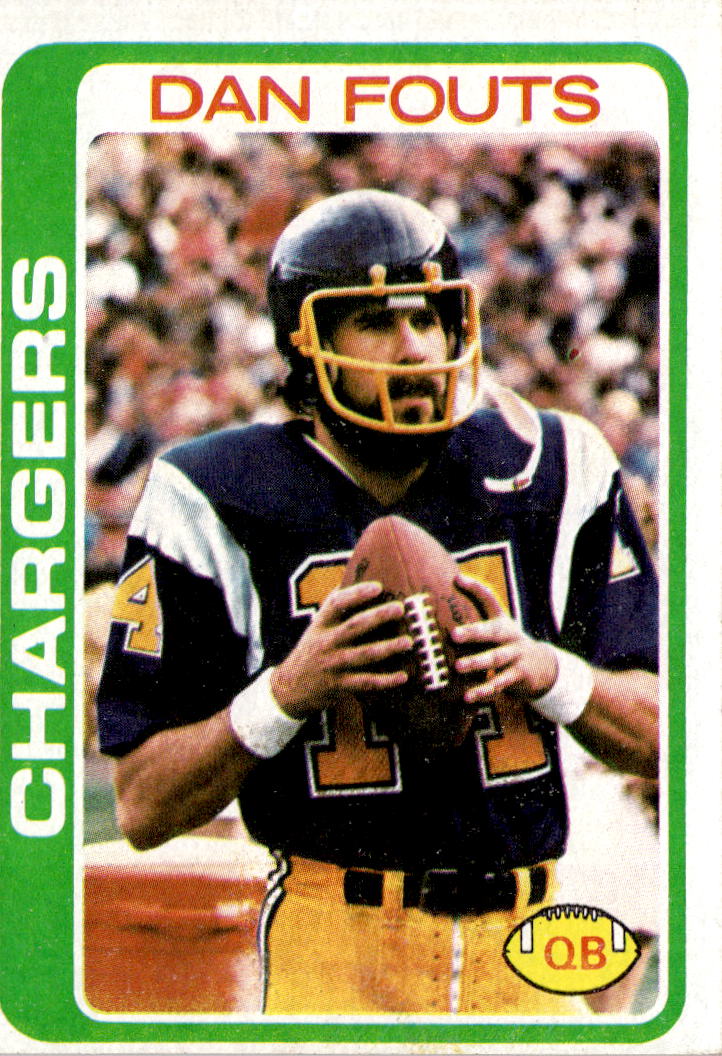 1978 Topps #499 Dan Fouts