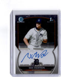 2023 Bowman Draft #CDA-MA Max Anderson Chrome Prospect Autographs