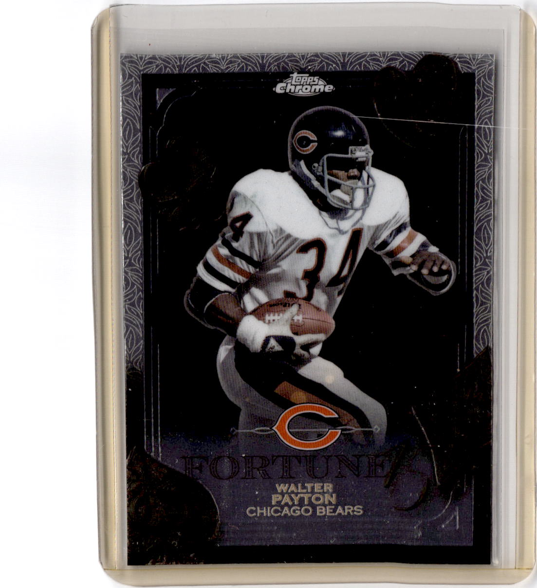 2025 Topps Chrome #F15-34 Walter Payton Fortune 15 Refractor
