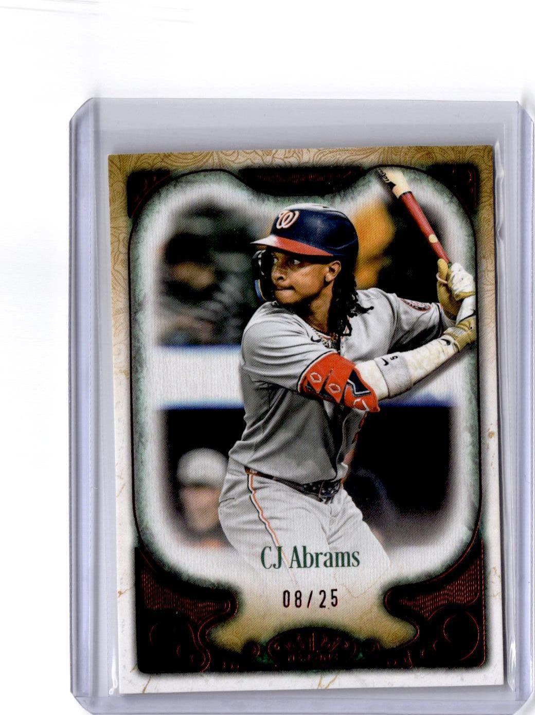 2026 Topps Tier One #69 CJ Abrams Red #/25
