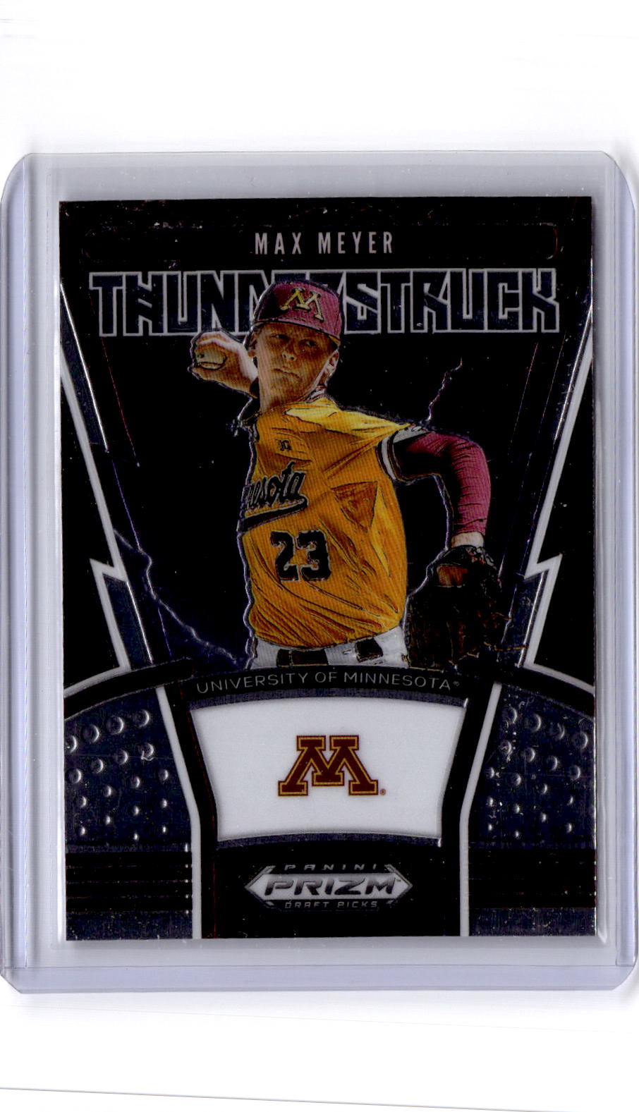 2020 Panini Prizm Draft Picks #TH-1 Max Meyer Thunderstruck