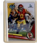 2023 Bowman University Chrome #190 Korey Foreman Autographs Refractor #/499