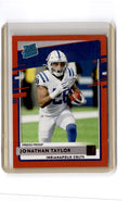 2020 Donruss #317 Jonathan Taylor Press Proof Red