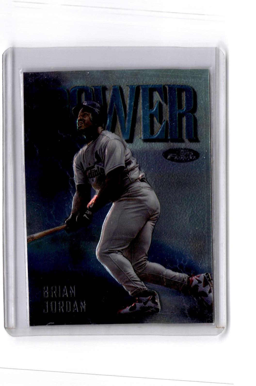 1997 Finest #293 Brian Jordan Embossed