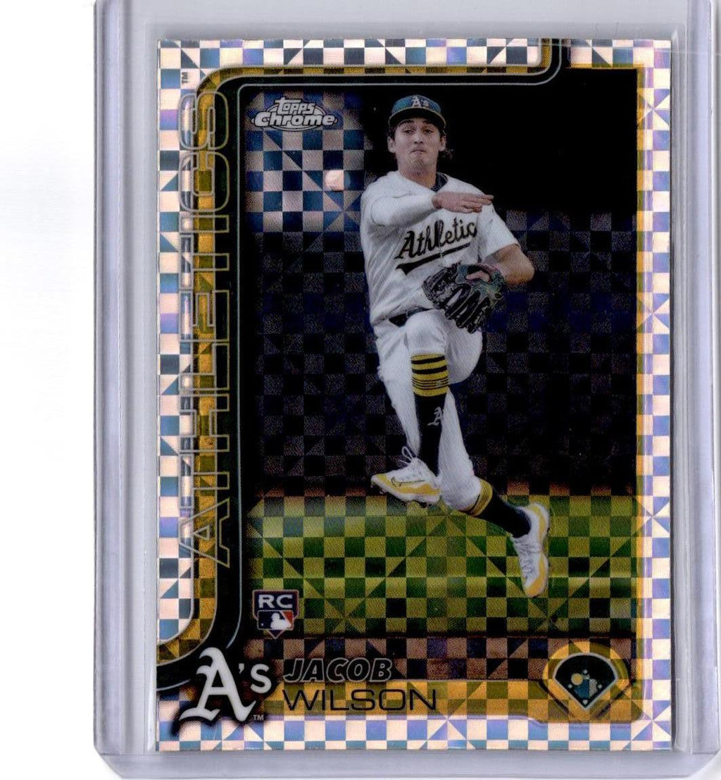 2025 Topps Chrome #96 Jacob Wilson X-Fractors