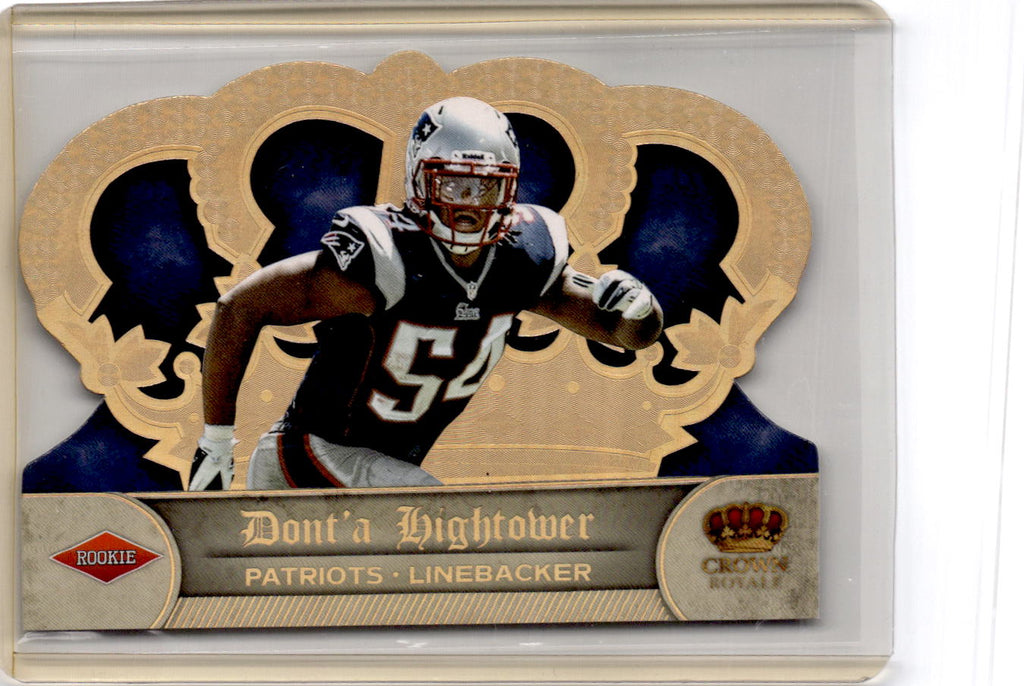 2012 Panini Crown Royale #181 Dont'a Hightower Gold Crown #/99