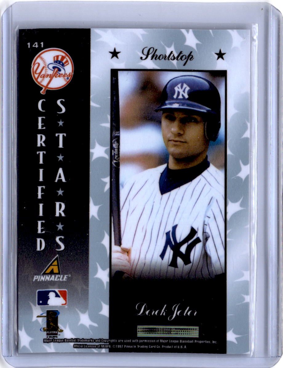 1997 Pinnacle Certified #141 Derek Jeter