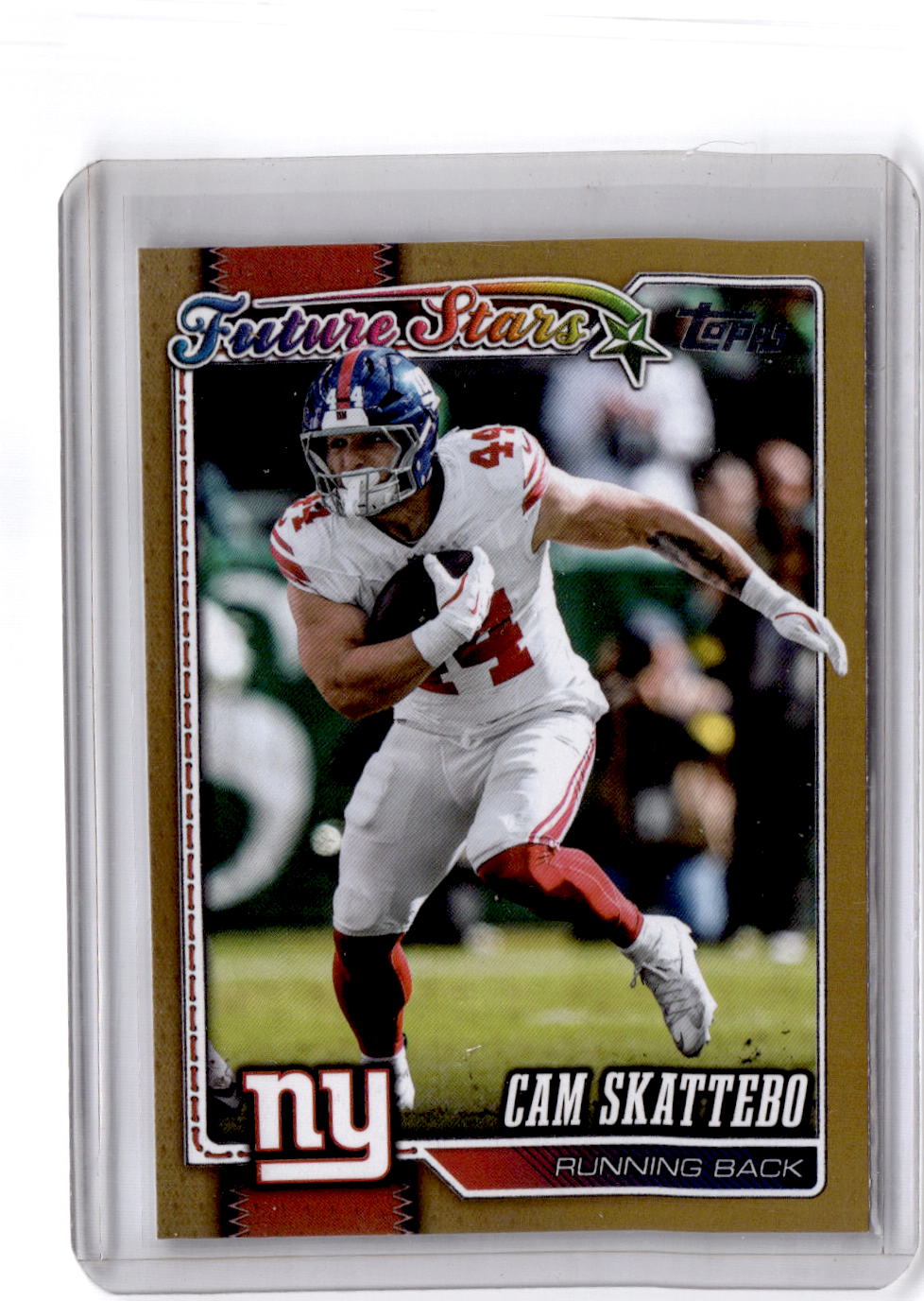 2026 Topps Flagship #268 Cam Skattebo Gold #/2026
