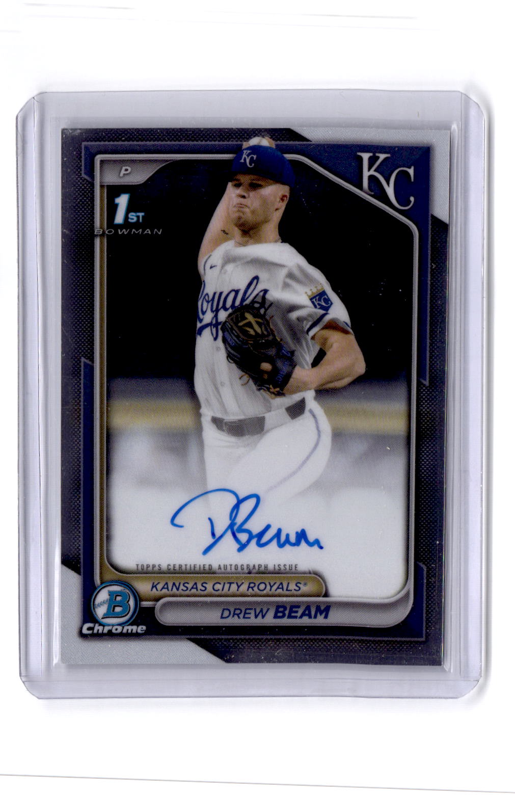 2024 Bowman Draft #CPA-DB Drew Beam Chrome Prospect Autographs