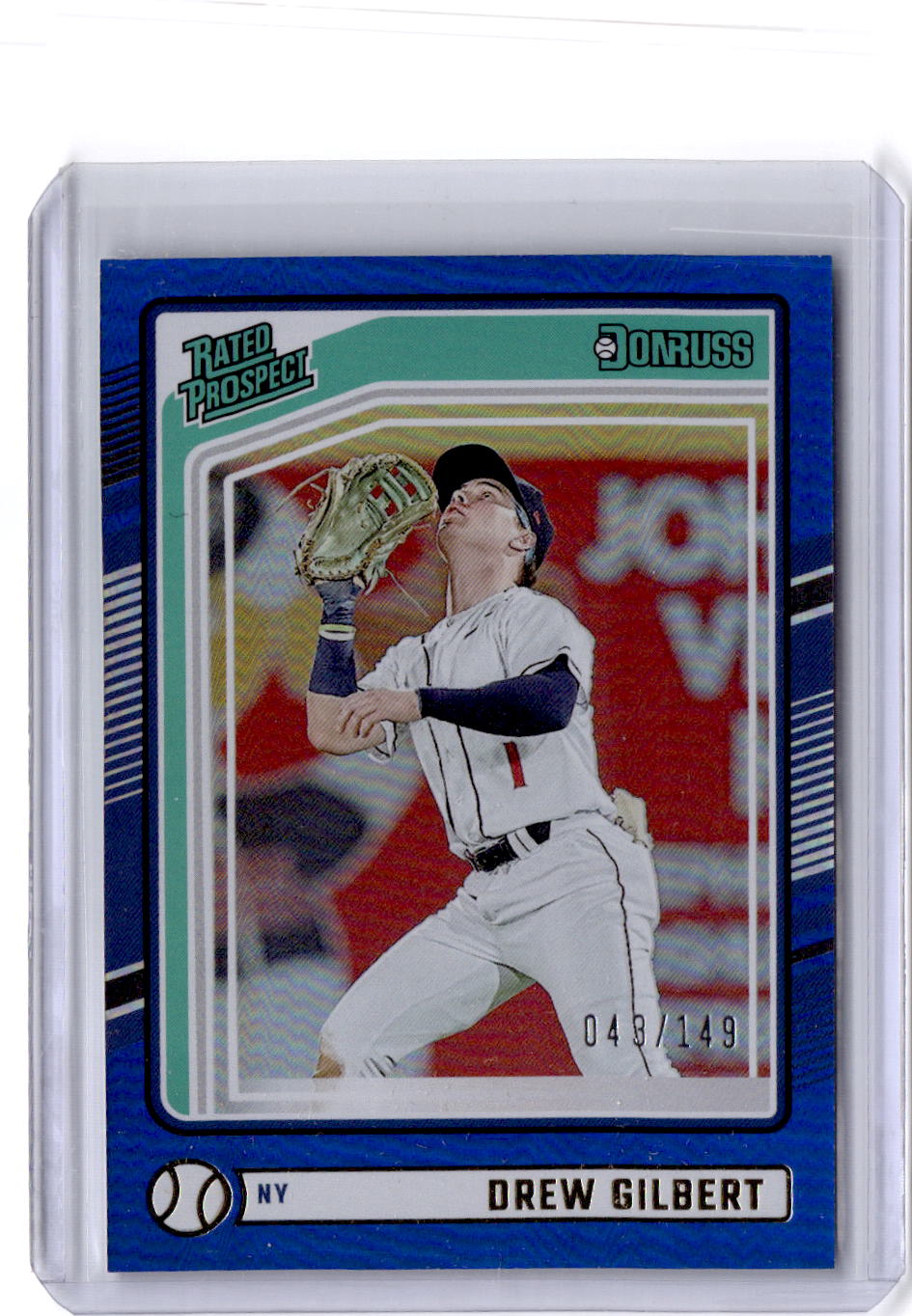 2024 Donruss #126 Drew Gilbert Blue #/149