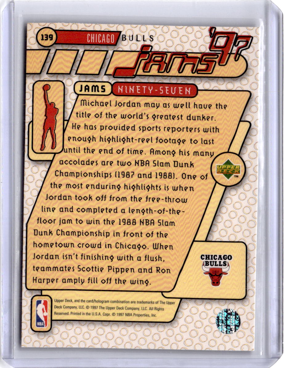 1997-98 Upper Deck #139 Michael Jordan