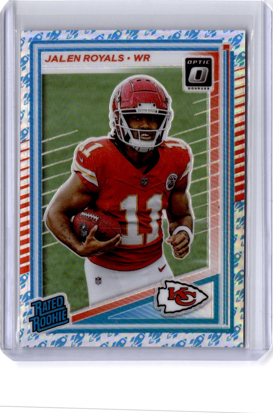 2025 Donruss Optic #251 Jalen Royals Rocket
