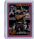 2024 Topps Chrome #142 Heston Kjerstad Pink Refractors