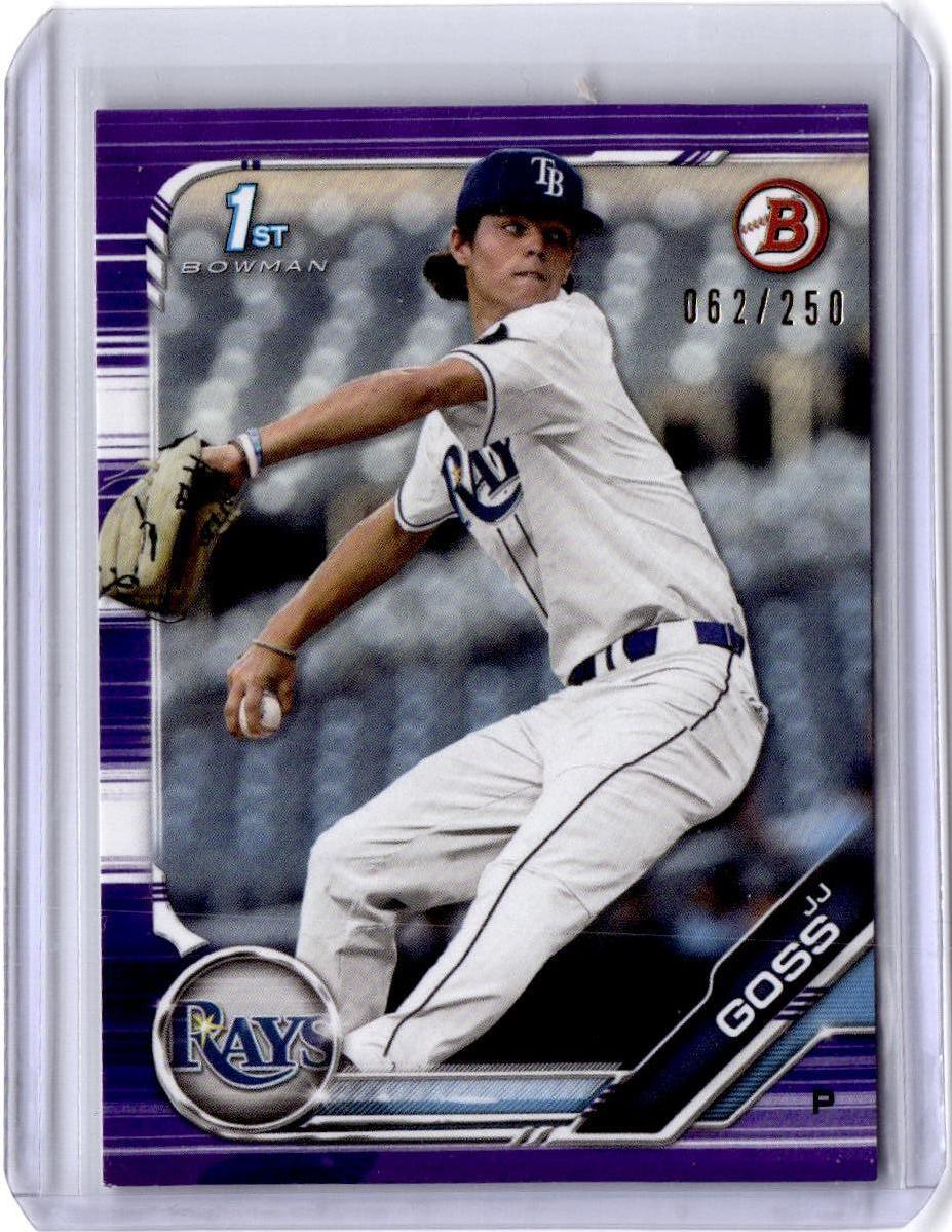 2019 Bowman Draft #BD-61 JJ Goss Purple #/250