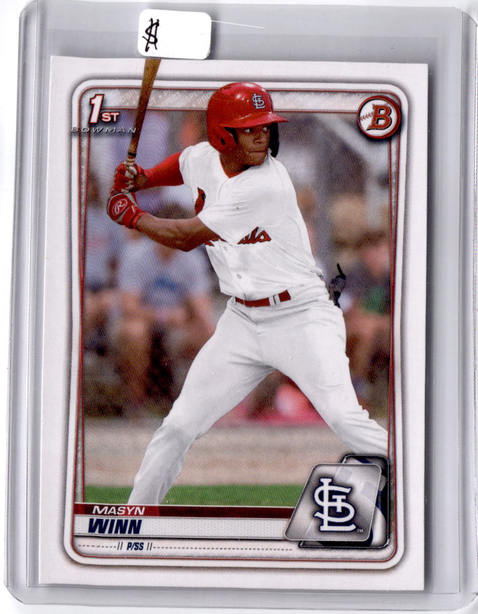 2020 Bowman Draft #BD-59 Masyn Winn
