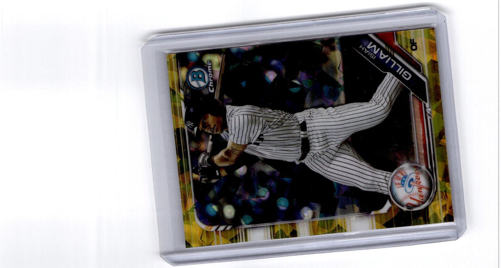 2019 Bowman Draft Sapphire Edition #BDC-146 Isiah Gilliam Gold Sapphire #/15