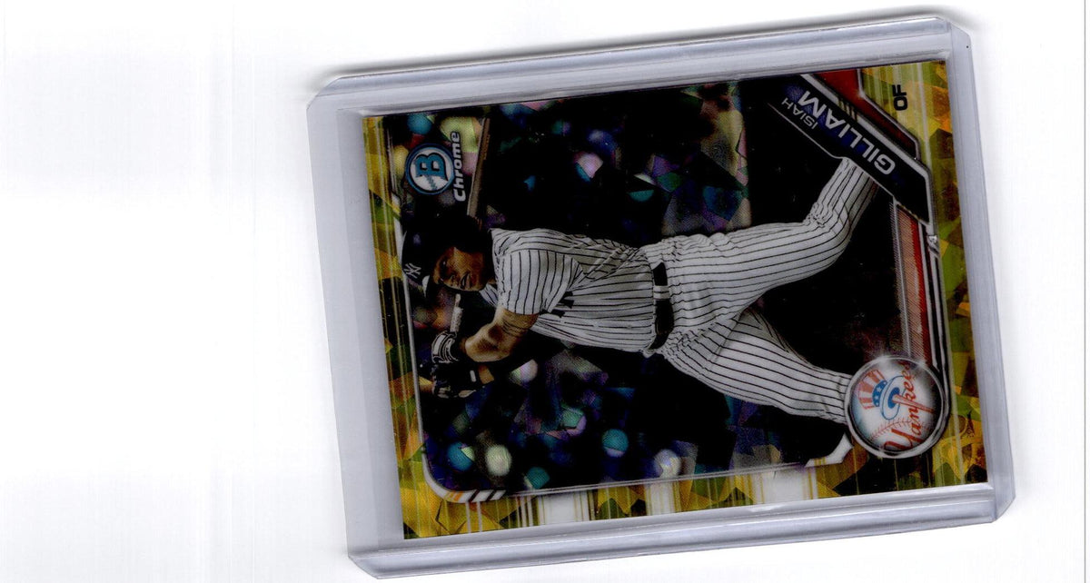 2019 Bowman Draft Sapphire Edition #BDC-146 Isiah Gilliam Gold Sapphire #/15