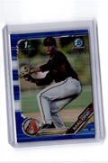 2019 Bowman Draft #BDC-165 Brennan Malone Chrome Blue Refractor #/150