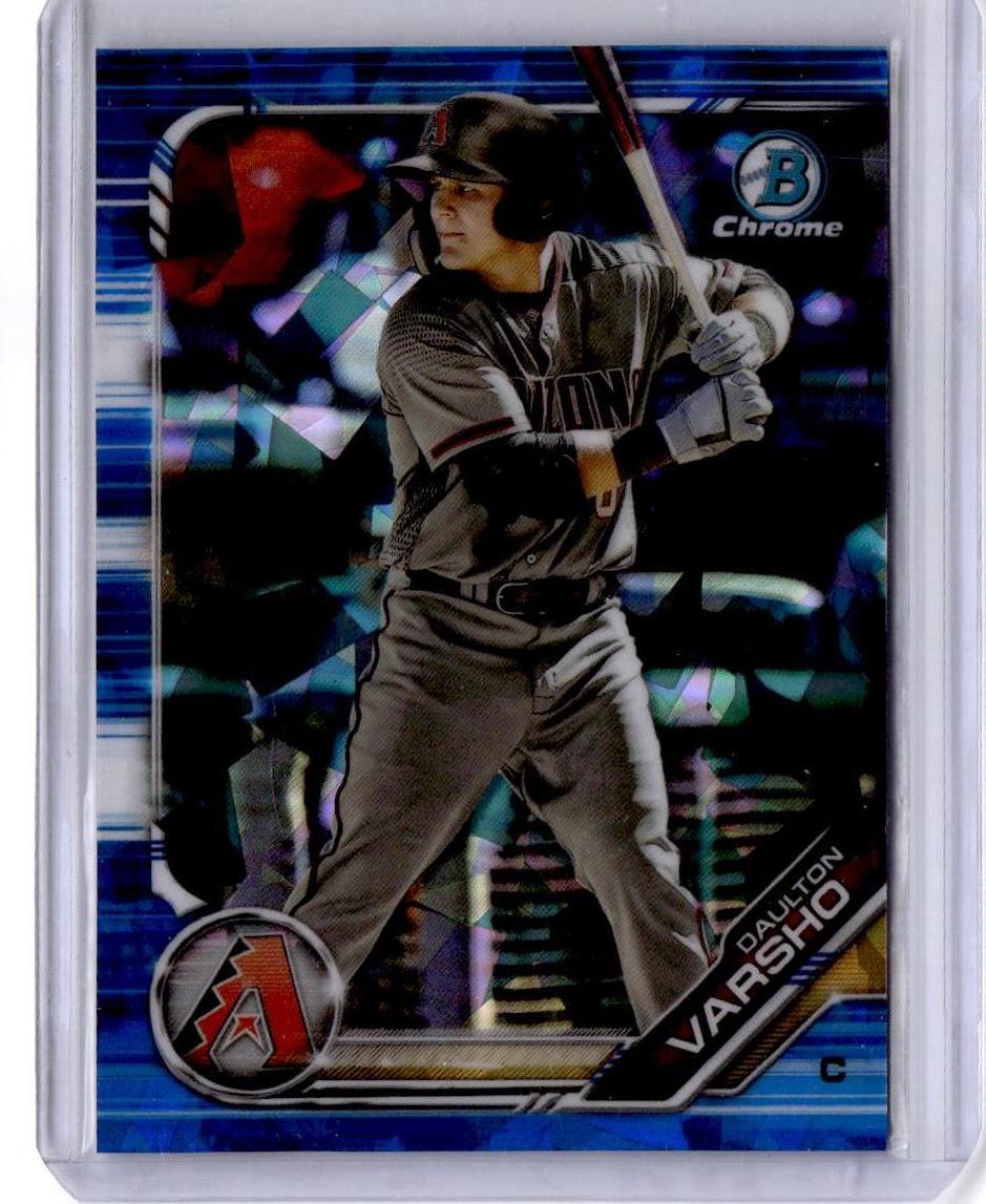 2019 Bowman Draft Sapphire Edition #BDC-176 Daulton Varsho Blue Sapphire #/99