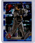 2019 Bowman Draft Sapphire Edition #BDC-176 Daulton Varsho Blue Sapphire #/99