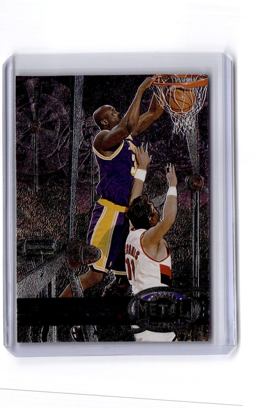 1997-98 Metal Universe #50 Shaquille O'Neal