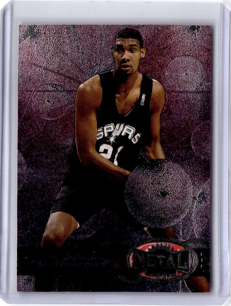 1997-98 Metal Universe #66 Tim Duncan