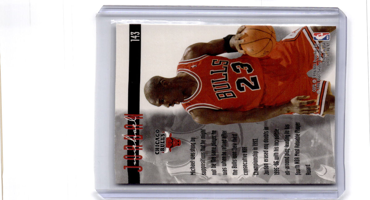 1996-97 Ultra #143 Michael Jordan