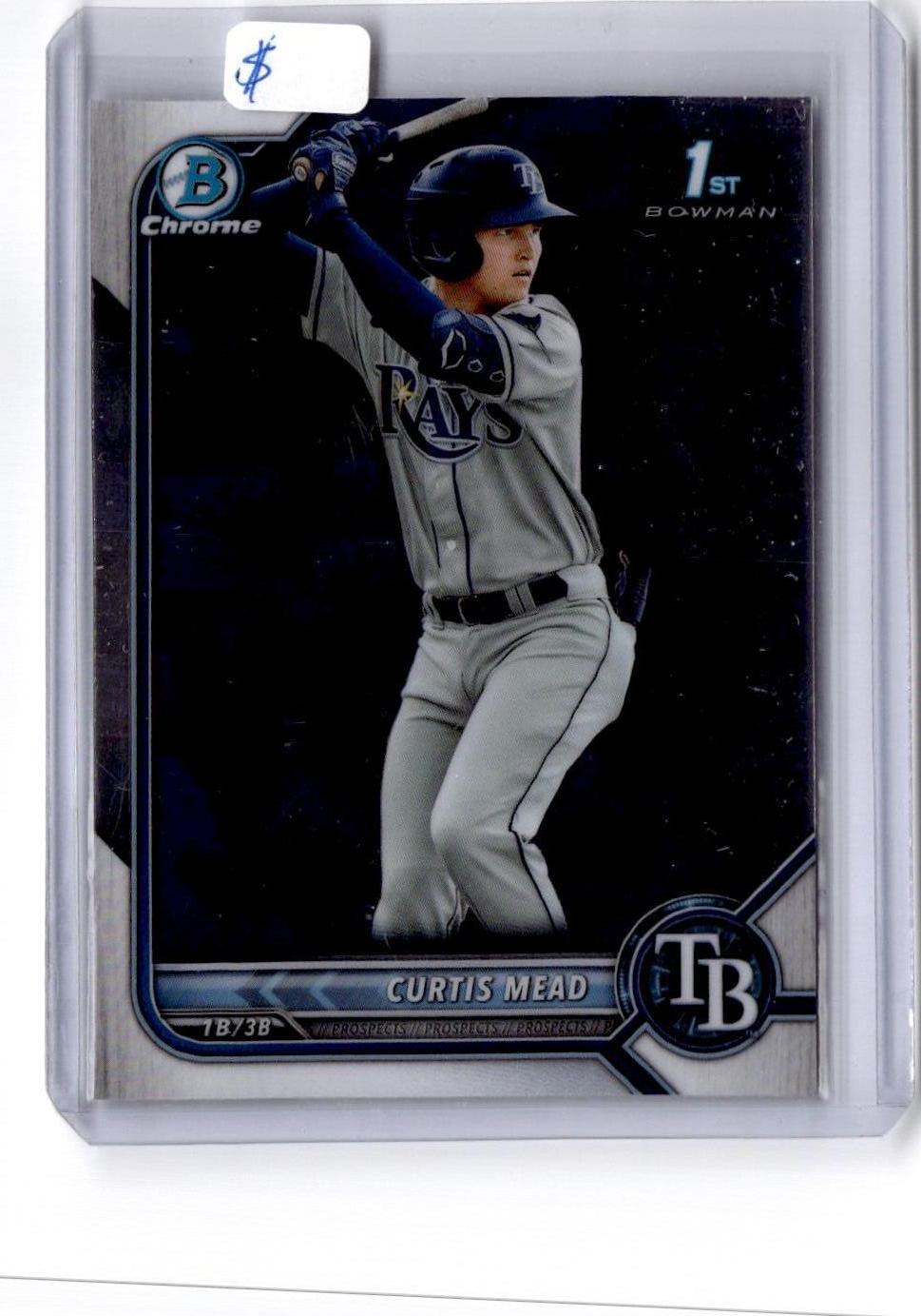 2022 Bowman #BCP-10 Curtis Mead Chrome Prospects