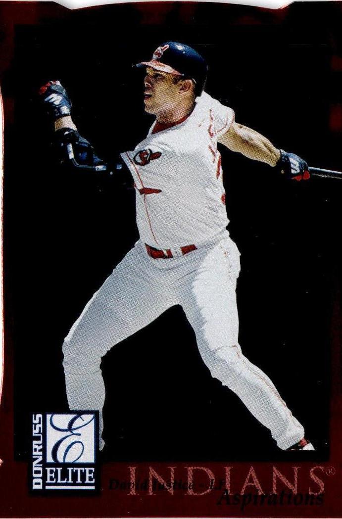 1998 Donruss Elite #53 David Justice Aspirations