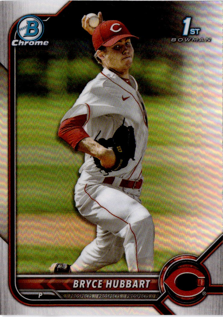 2022 Bowman Draft #BDC-17 Bryce Hubbart Chrome Refractor