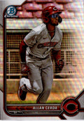 2022 Bowman Draft #BDC-22 Allan Cerda Chrome Refractor