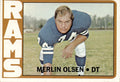 1972 Topps #181 Merlin Olsen