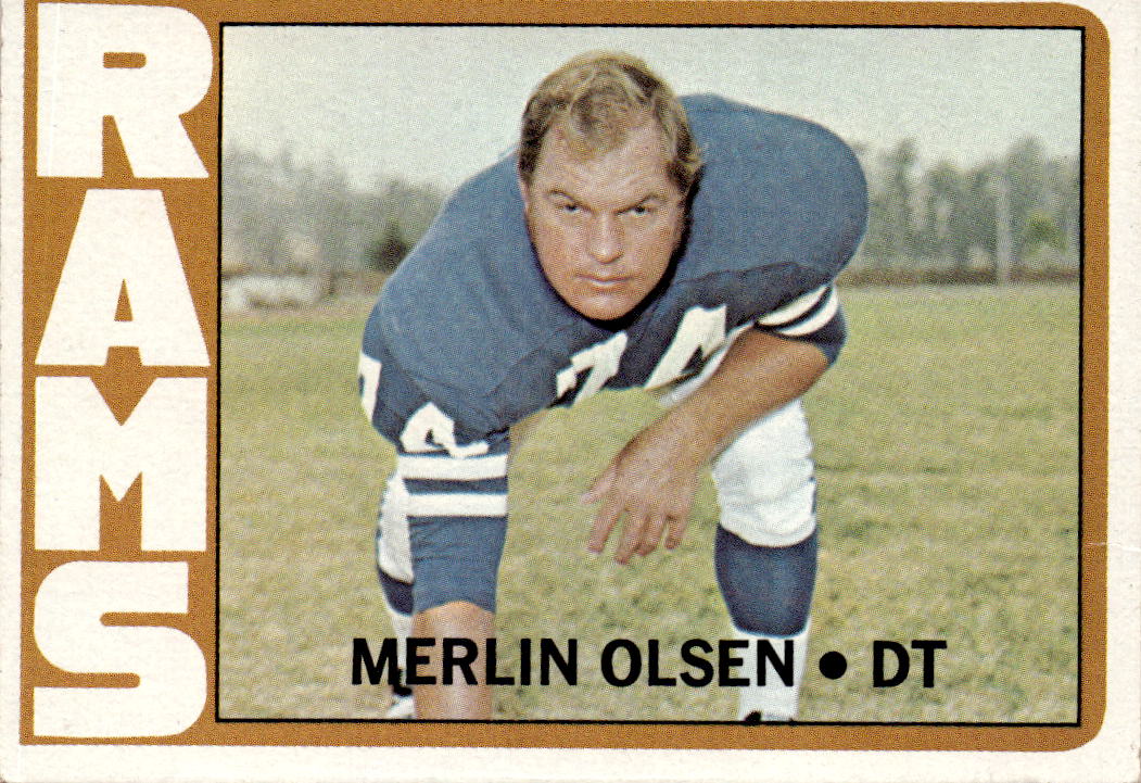1972 Topps #181 Merlin Olsen