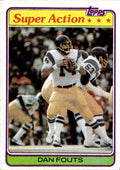 1981 Topps #153 Dan Fouts