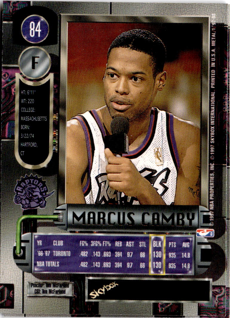 1997-98 Metal Universe #33 Juwan Howard