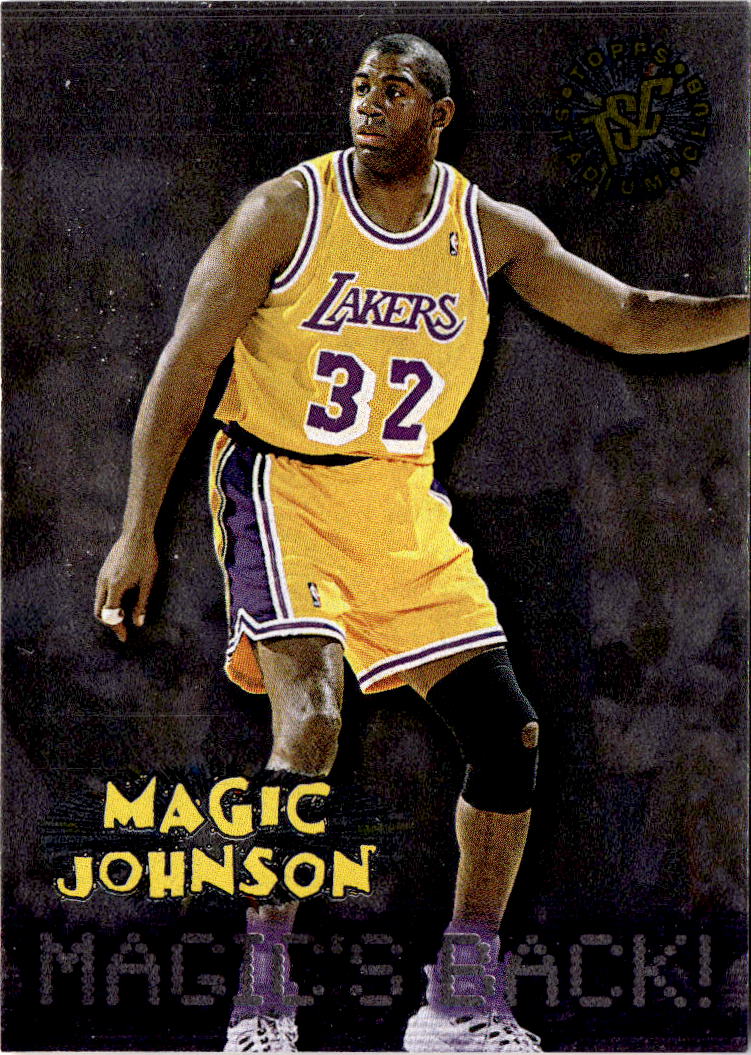 1995-96 Stadium Club #361 Magic Johnson