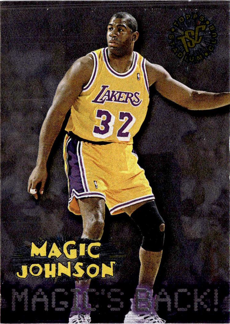 1995-96 Stadium Club #361 Magic Johnson