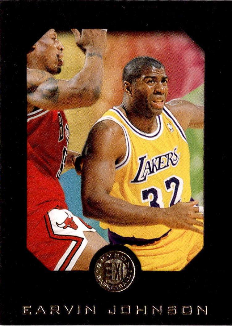 1995-96 SkyBox E-XL #40 Magic Johnson