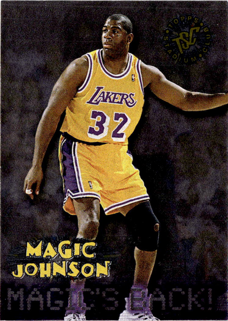 1995-96 Stadium Club #361 Magic Johnson