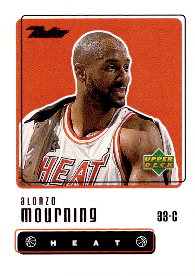 1999-00 Upper Deck Retro #41 Alonzo Mourning
