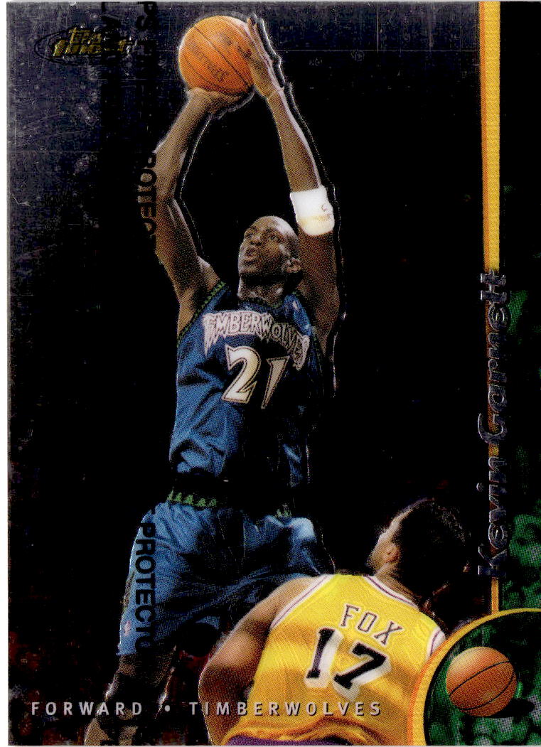 1998-99 Finest #14 Kevin Garnett