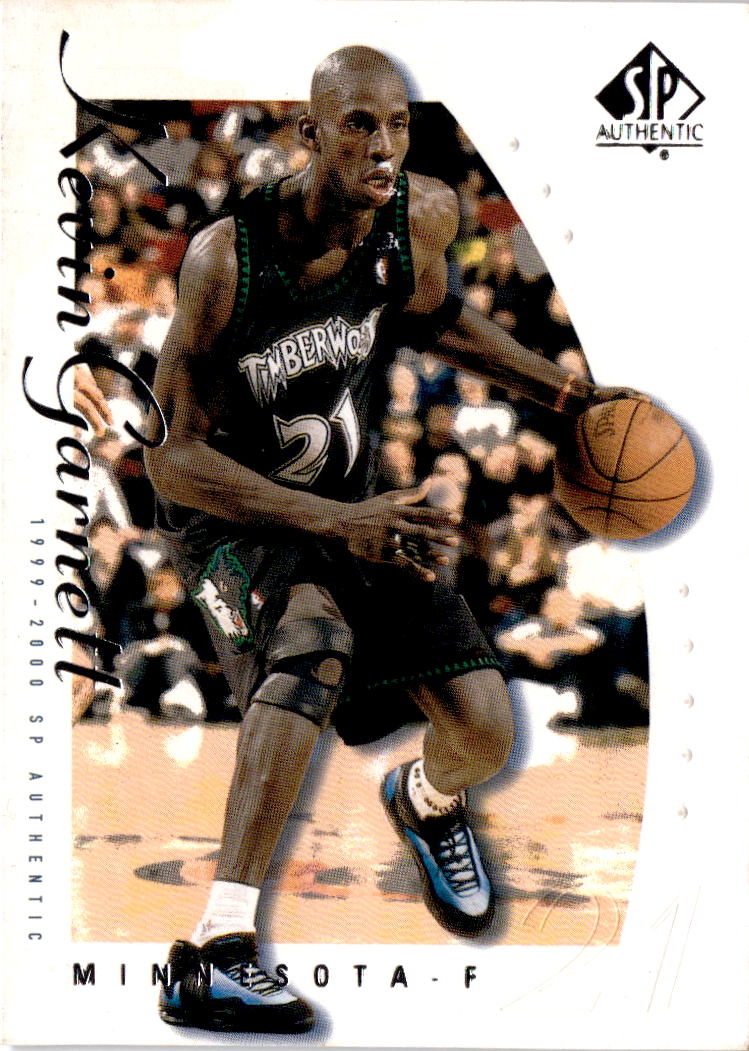 1999-00 SP Authentic #KG Kevin Garnett