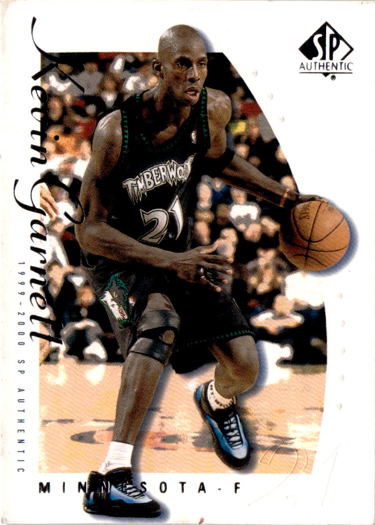 1999-00 SP Authentic #KG Kevin Garnett