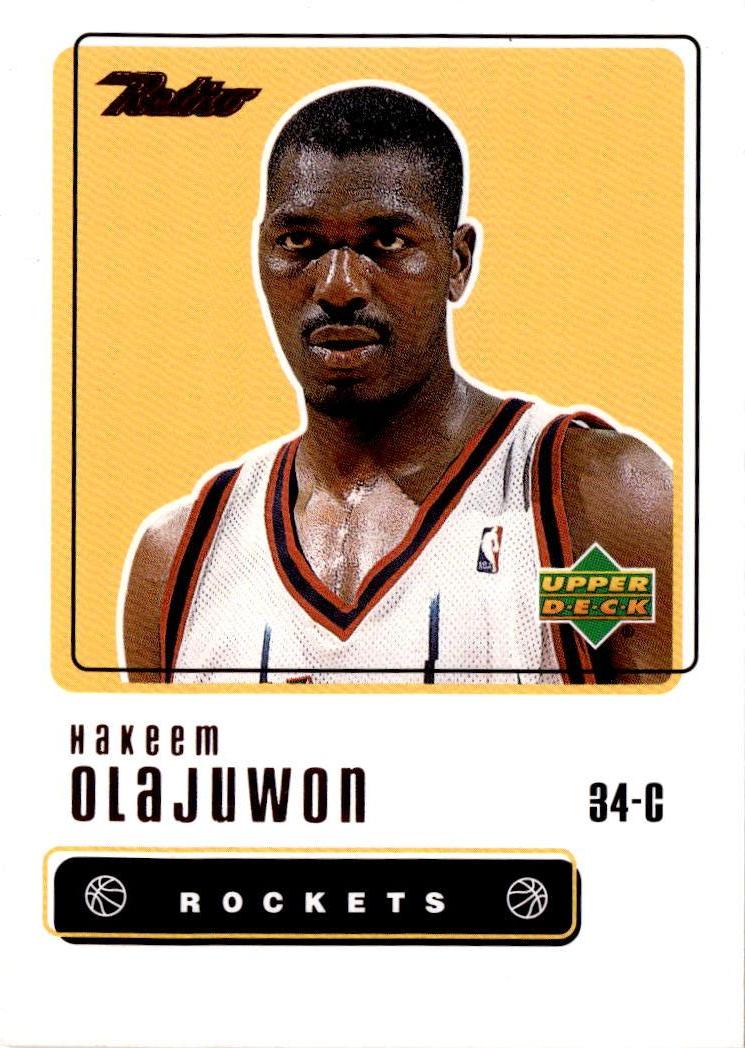 1999-00 Upper Deck Retro #92 Hakeem Olajuwon